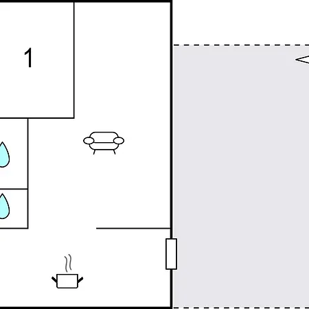 Lovely In St Urbain With Kitchen *